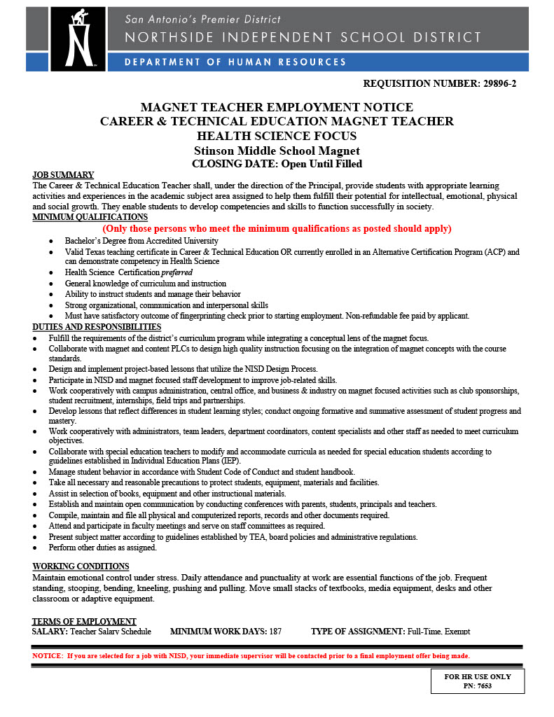 Stinson MS NISD tweet media