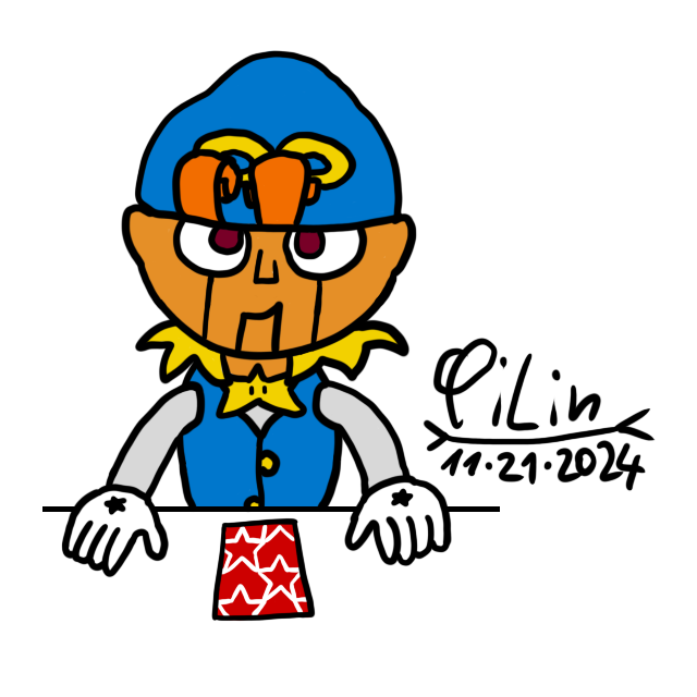 qpil_in's tweet photo. #GENOVEMBER (2024) Day 21:
Croupier Geno
Happy 20th Anniversary to Nintendo DS and Super Mario 64 DS! https://t.co/Tp7c0kohwu