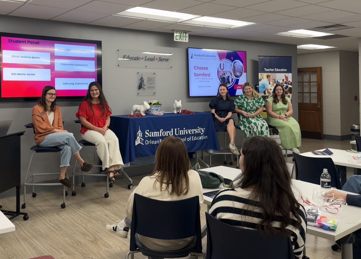 Samford Orlean Beeson School of Education tweet media