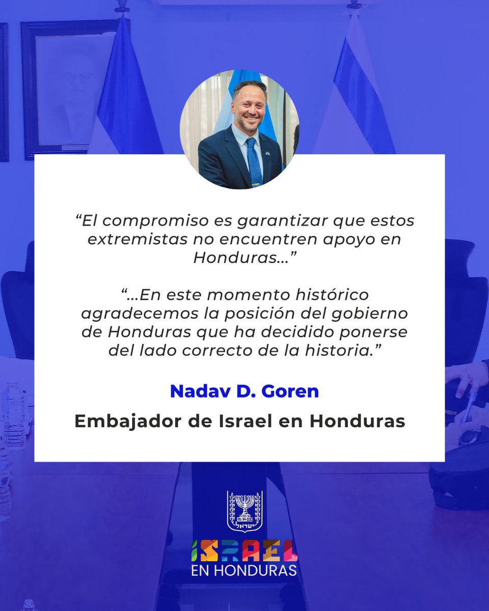 Israel en Honduras tweet media