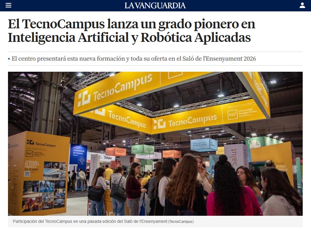 TecnoCampus tweet media