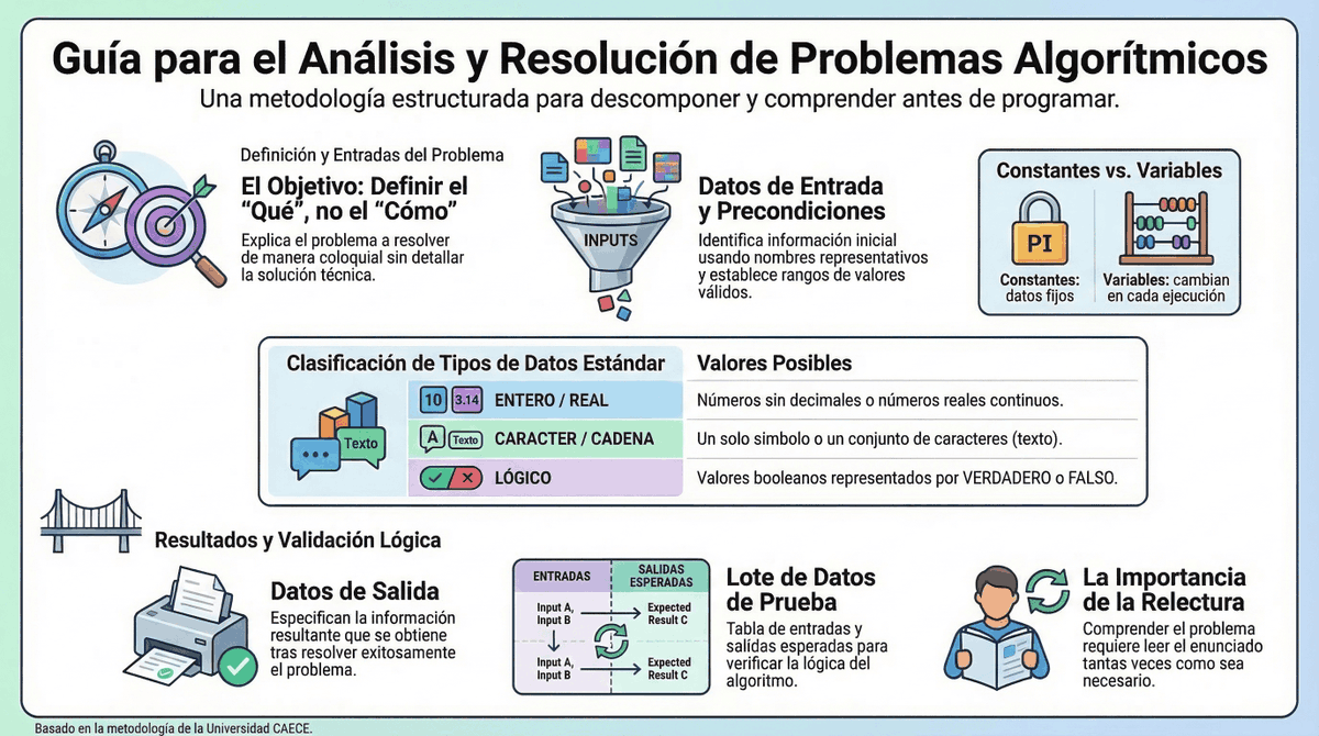 maxihlopez's tweet photo. Programamos para resolver problemas. Es bueno tener una metodología de análisis para especificar el problema antes de desarrollar el algoritmo. https://t.co/vCwTMhLezy
