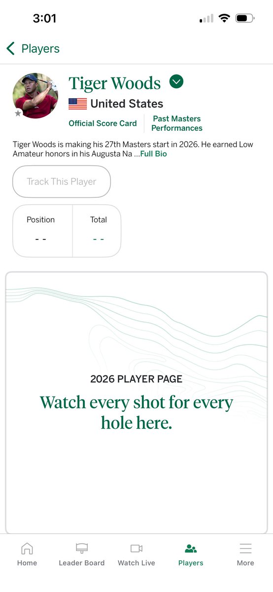 TheSportsMan234's tweet photo. Excuse me?!?!? #masters https://t.co/y8hWiiwqDo