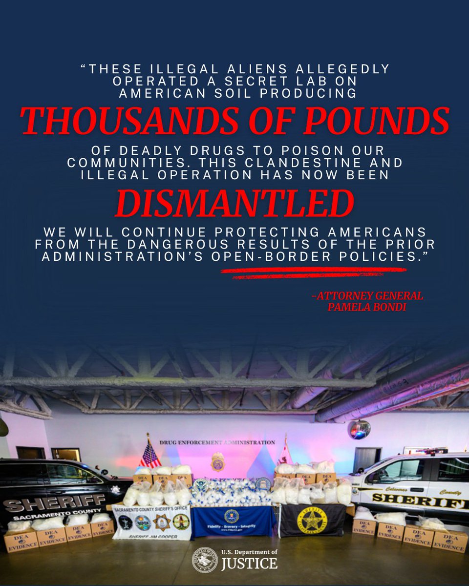 U.S. Department of Justice tweet media