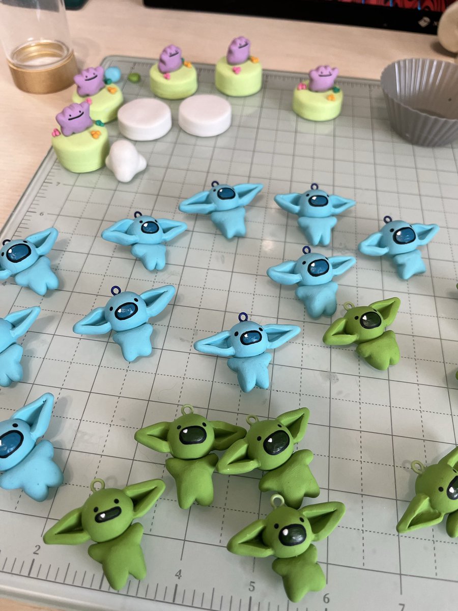 comfysproutco's tweet photo. Goblin time🧌
#dnd #goblin #polymerclay #art https://t.co/EaSxep8UtO