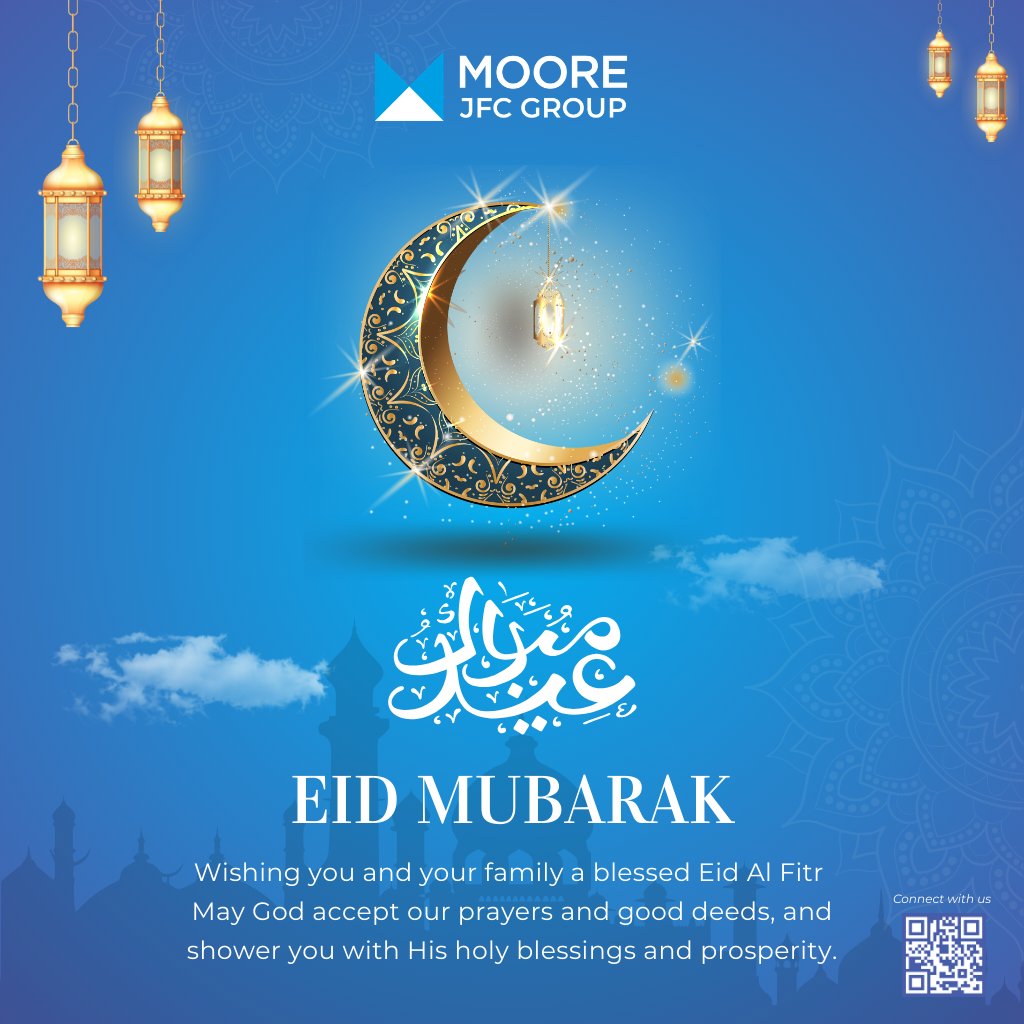 Wishing you and your family a blessed Eid Al Fitr. May God accept our prayers and good deeds and shower you with His holy blessings and prosperity.

#EidMubarak #EidAlFitr #Gratitude #ProfessionalCommunity