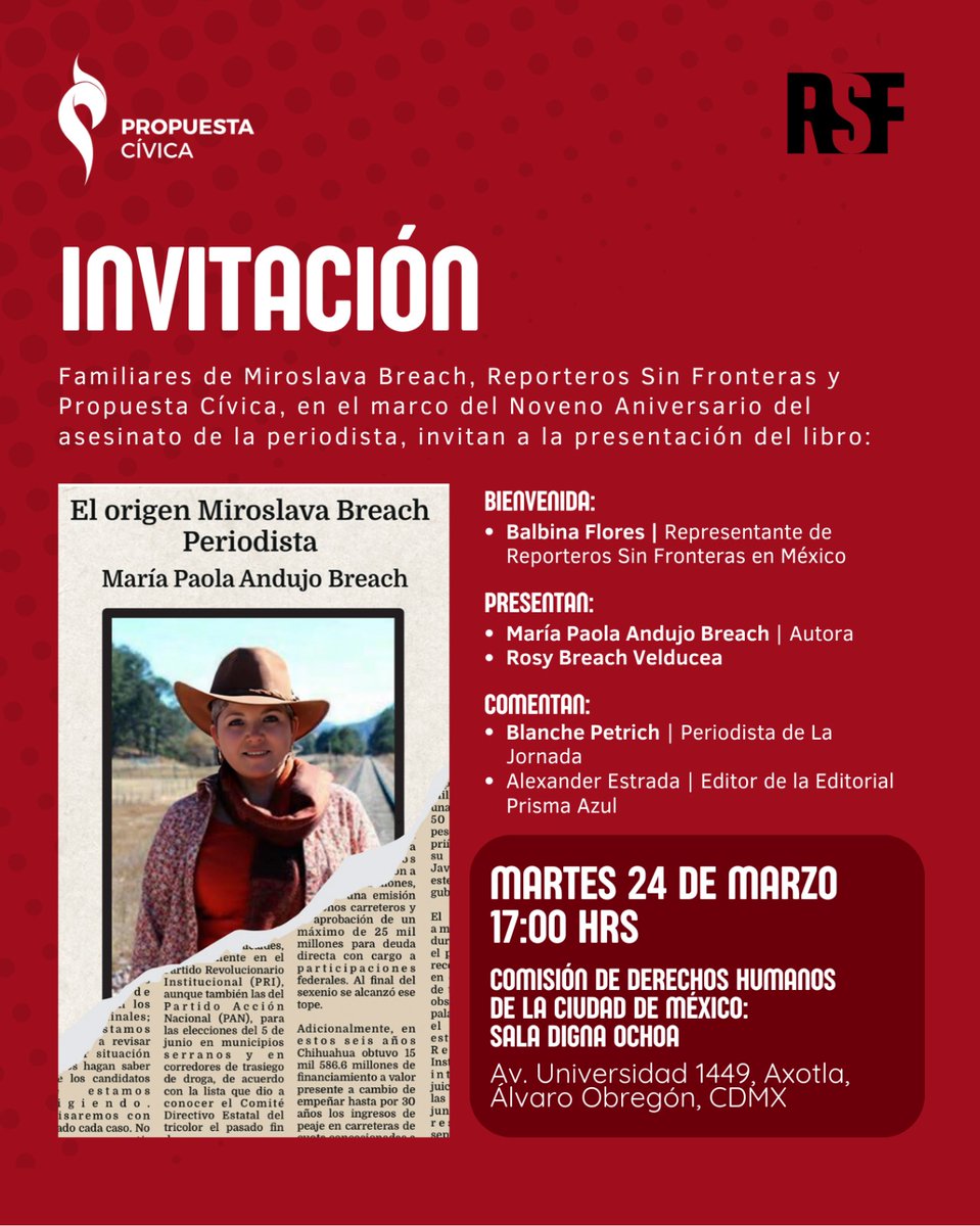 Comisión de DH de la Ciudad de México tweet media