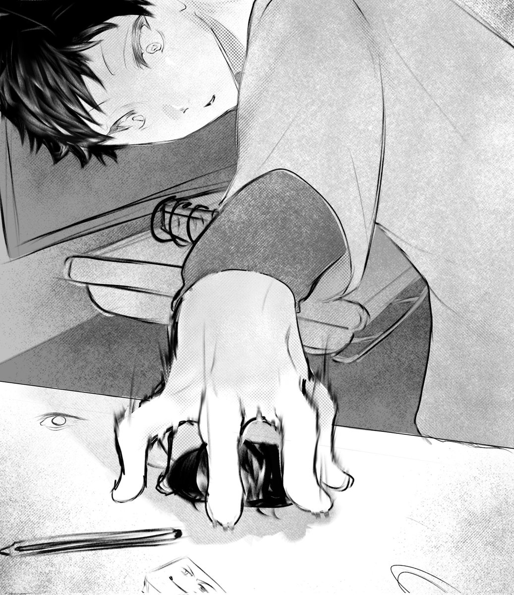 Rabisco que fiz na escola e terminei de tarde