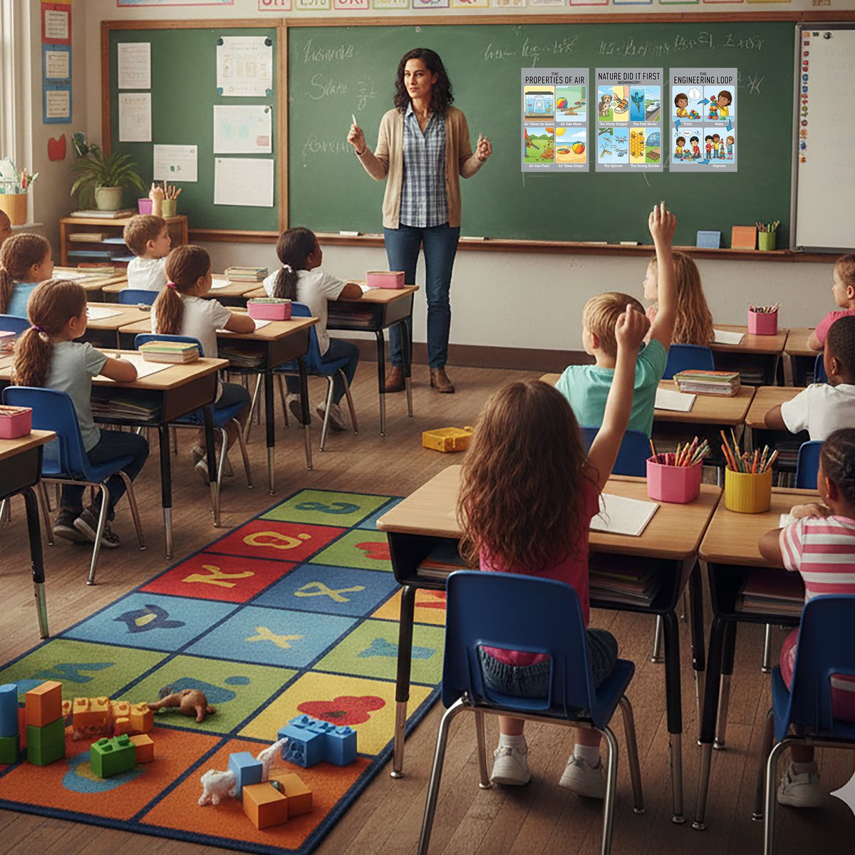 Global_Dreamer_'s tweet image. Visualizing the Invisible, K-2 STEM NGSS Curriculum Science Classroom Poster Set, 3 Pack

Physical Science (Properties of Air), Life Science (Biomimicry), &amp;amp; Engineering Design Process

a.co/d/02GLTm2G #Amazon via @Amazon #STEM #NGSS

American &amp;amp; Veteran Owned &amp;amp; Operated