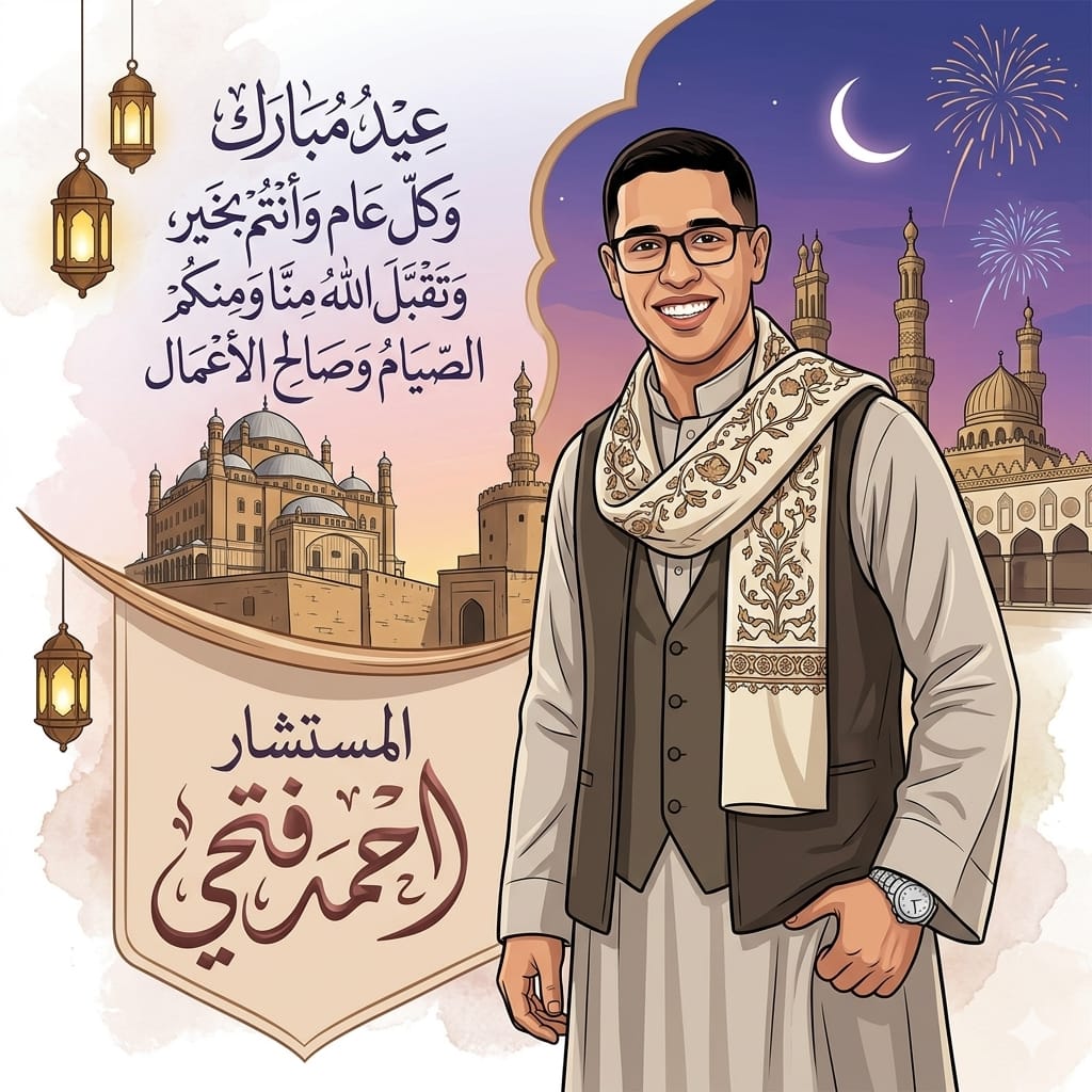 عيدكم مُبارك، وكل عام وأنتم بخير.✨❤️