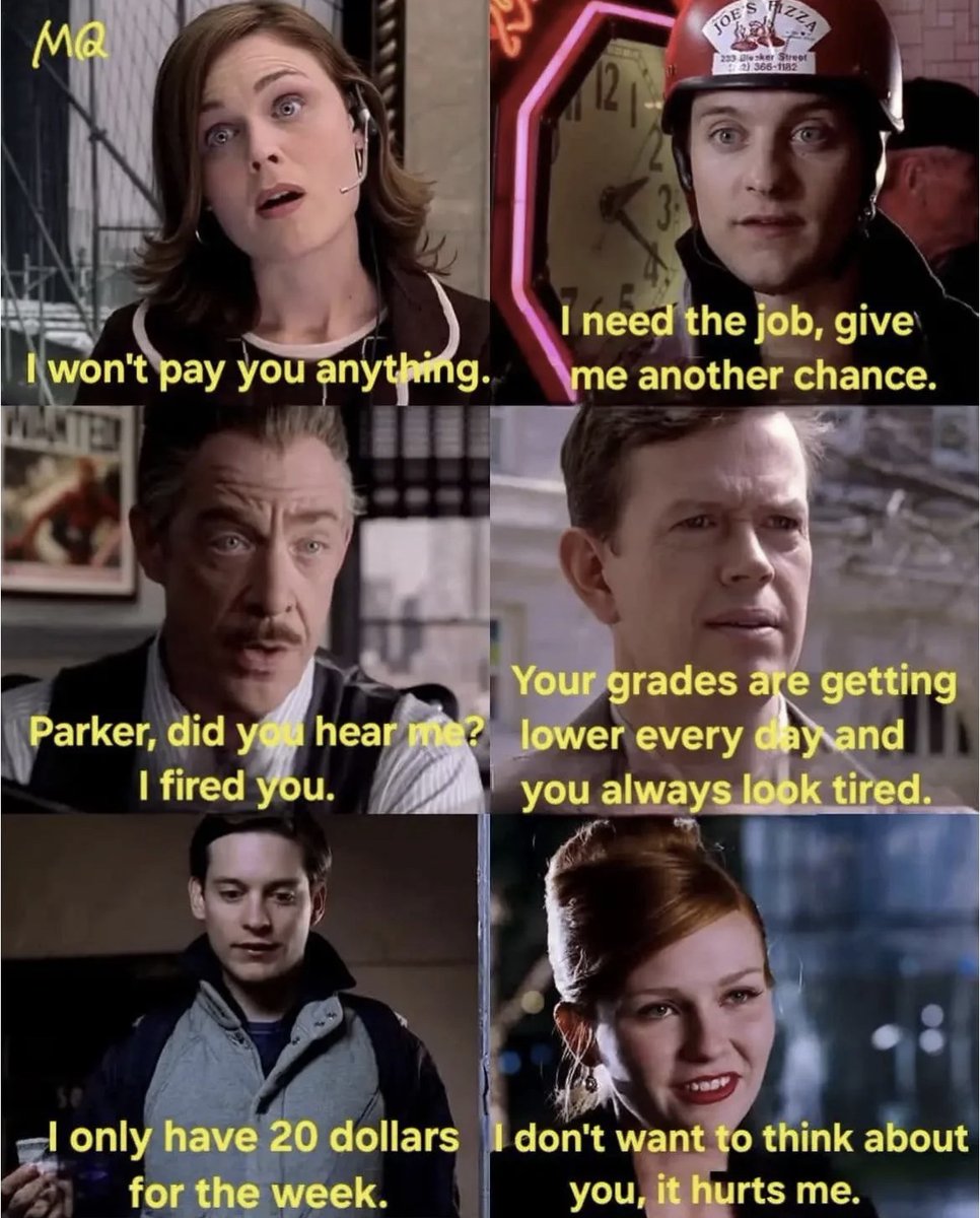 No Context Tobey Maguire tweet media