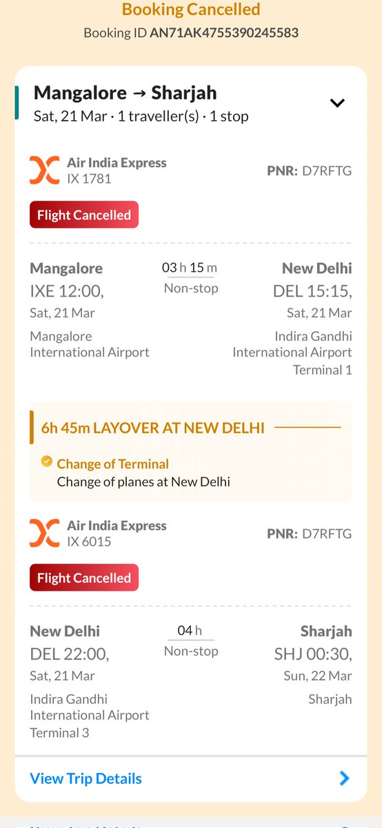 SydneyFernan17's tweet image. Flight cancelled by airline (@AirIndiaXpress) but only partial refund given! Paid AED 994, getting AED 552.97 via @makemytrip.
Why not full refund? @DGCAIndia please intervene.
PNR: D7RFTG
#RefundIssue
#AirIndiaExpress #MakeMyTrip #DGCA