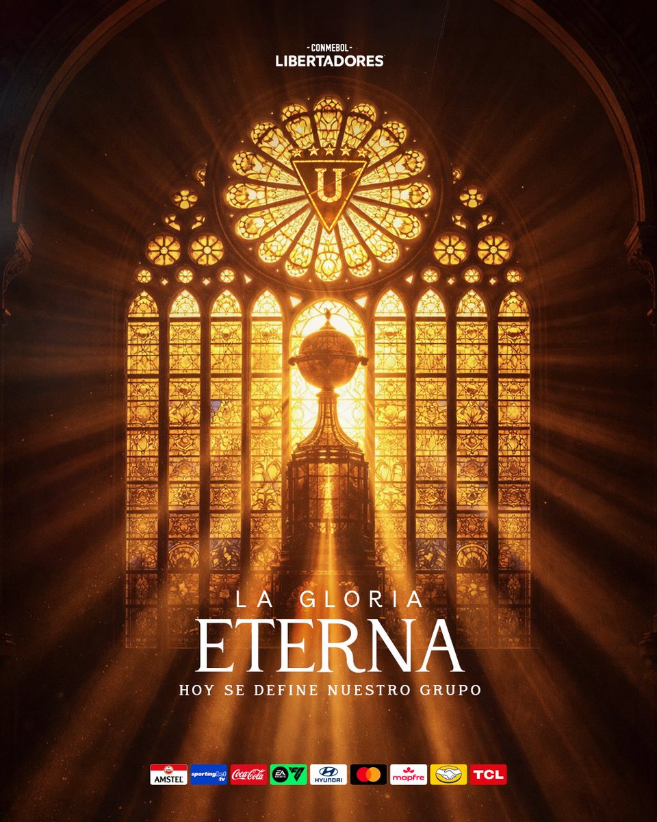 ¡Hoy se define nuestro grupo para la 🏆 CONMEBOL #Libertadores ! 

🔗 Únete a nuestra transmisión EN VIVO por #LIGAPlay desde las 18h30