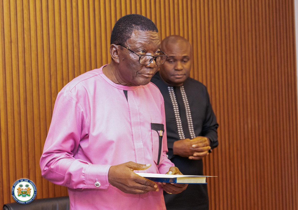 Julius Maada Bio tweet media