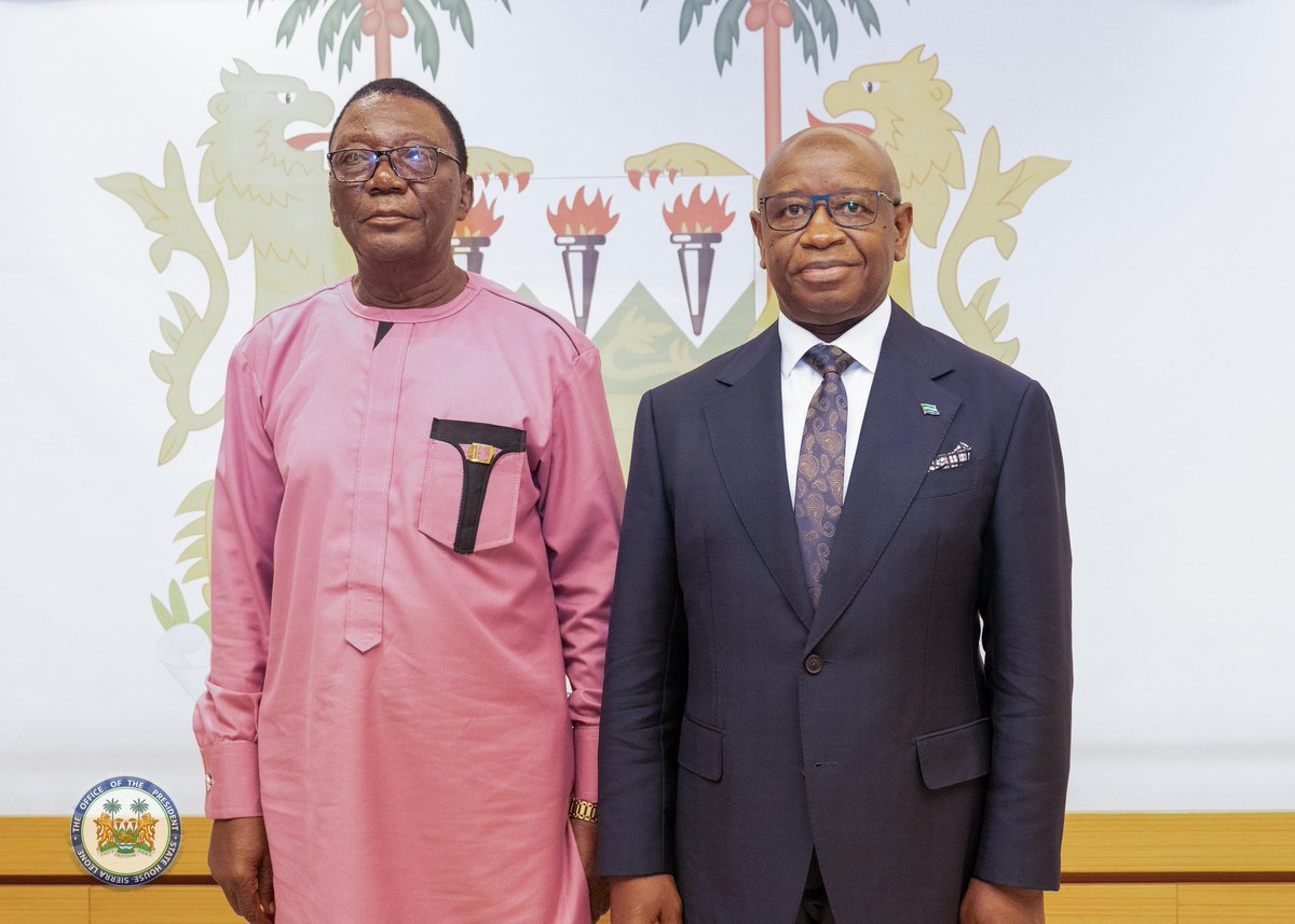 Julius Maada Bio tweet media