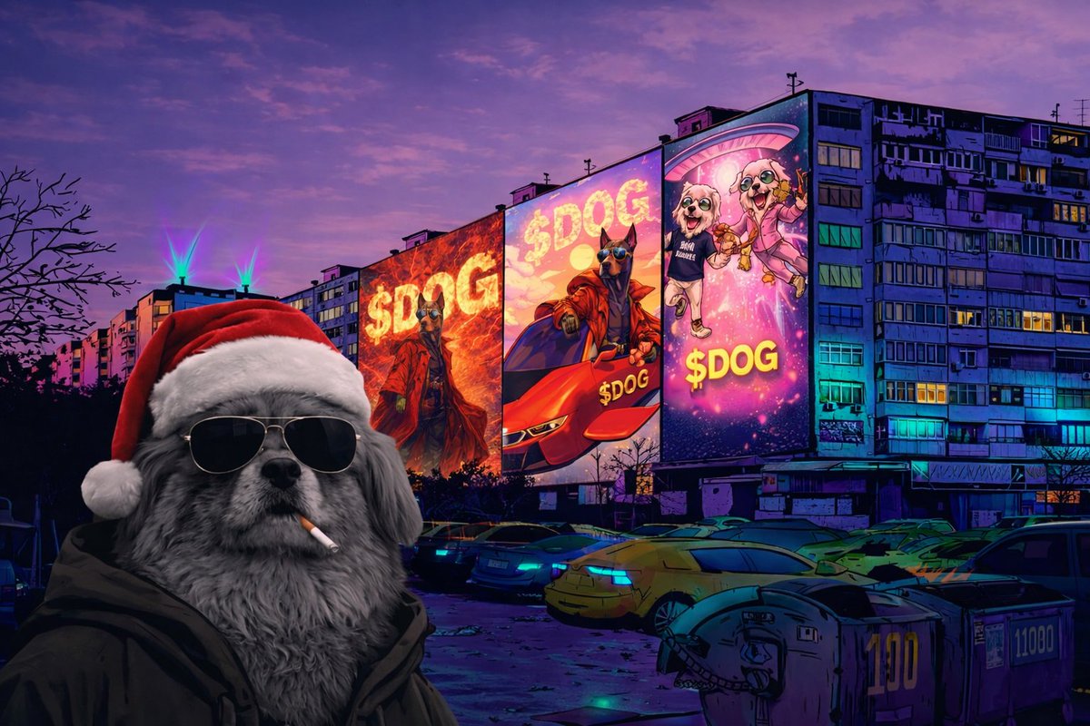 Not all projects can survive…
$DOG is still here, and that's important 🐕

CA: 21CnrFRqvEVkQZUTFmTXjcsJTLZhRY51ohoaCPwRpump

<a href="/CryptoDogHD/">The Crypto Dog Meme Official</a>