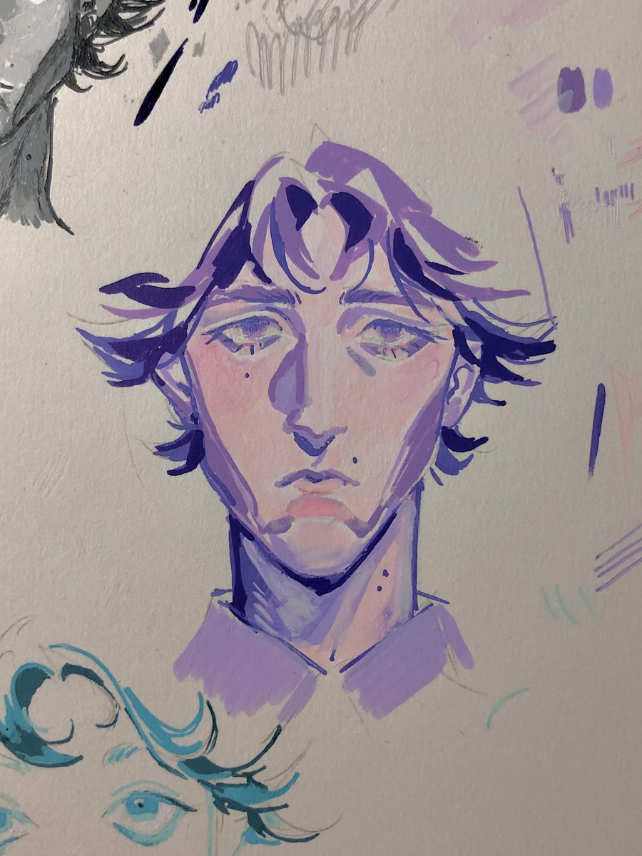 dreamavelle's tweet photo. yay acrylic markers!! https://t.co/fZebwIVz8s