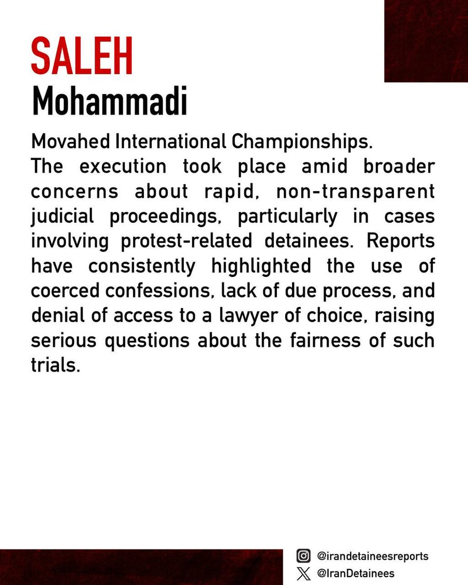 Iran Detainees Report tweet media