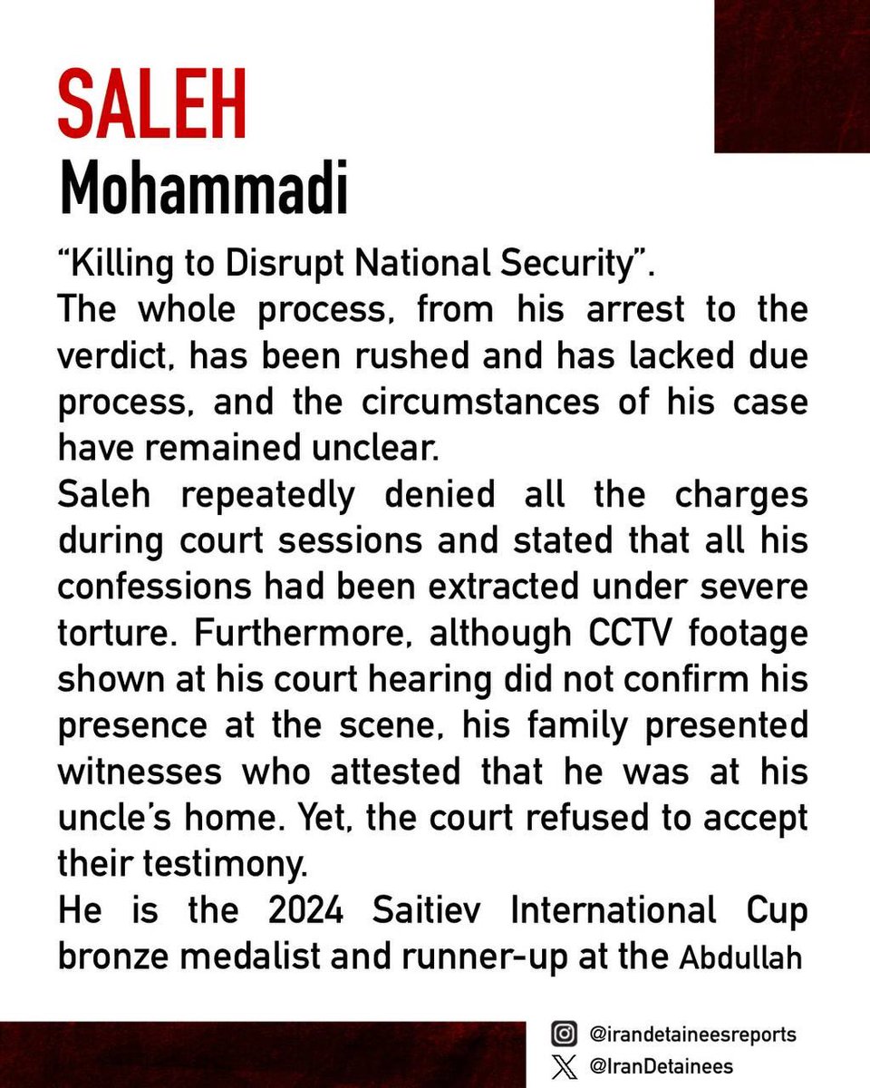 Iran Detainees Report tweet media