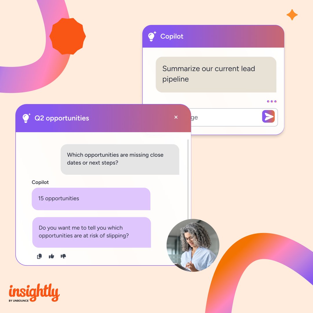 Insightly CRM by Unbounce tweet media
