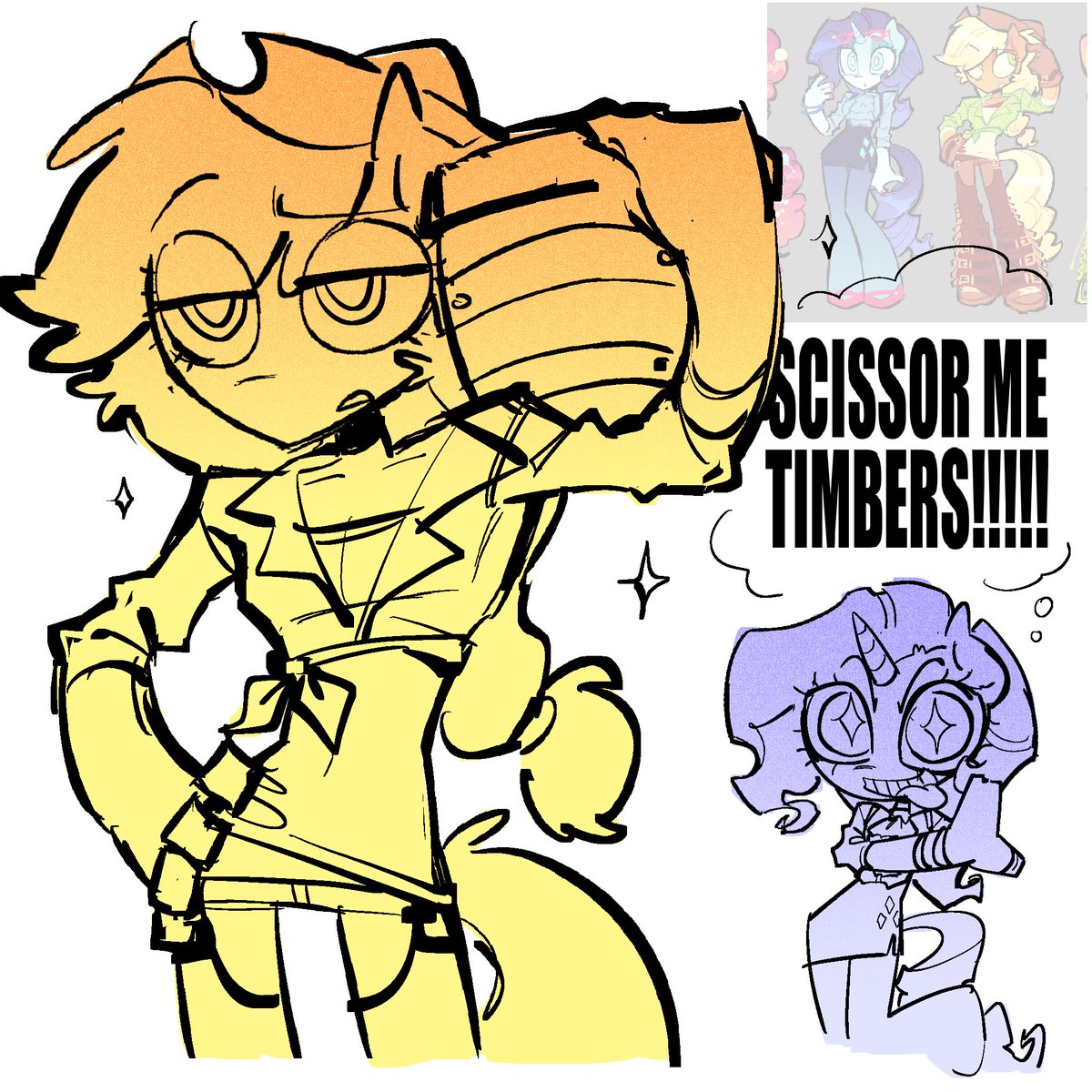 GHOSTIE/BONES 🎸 (comms closed | 4/4 slots) tweet media