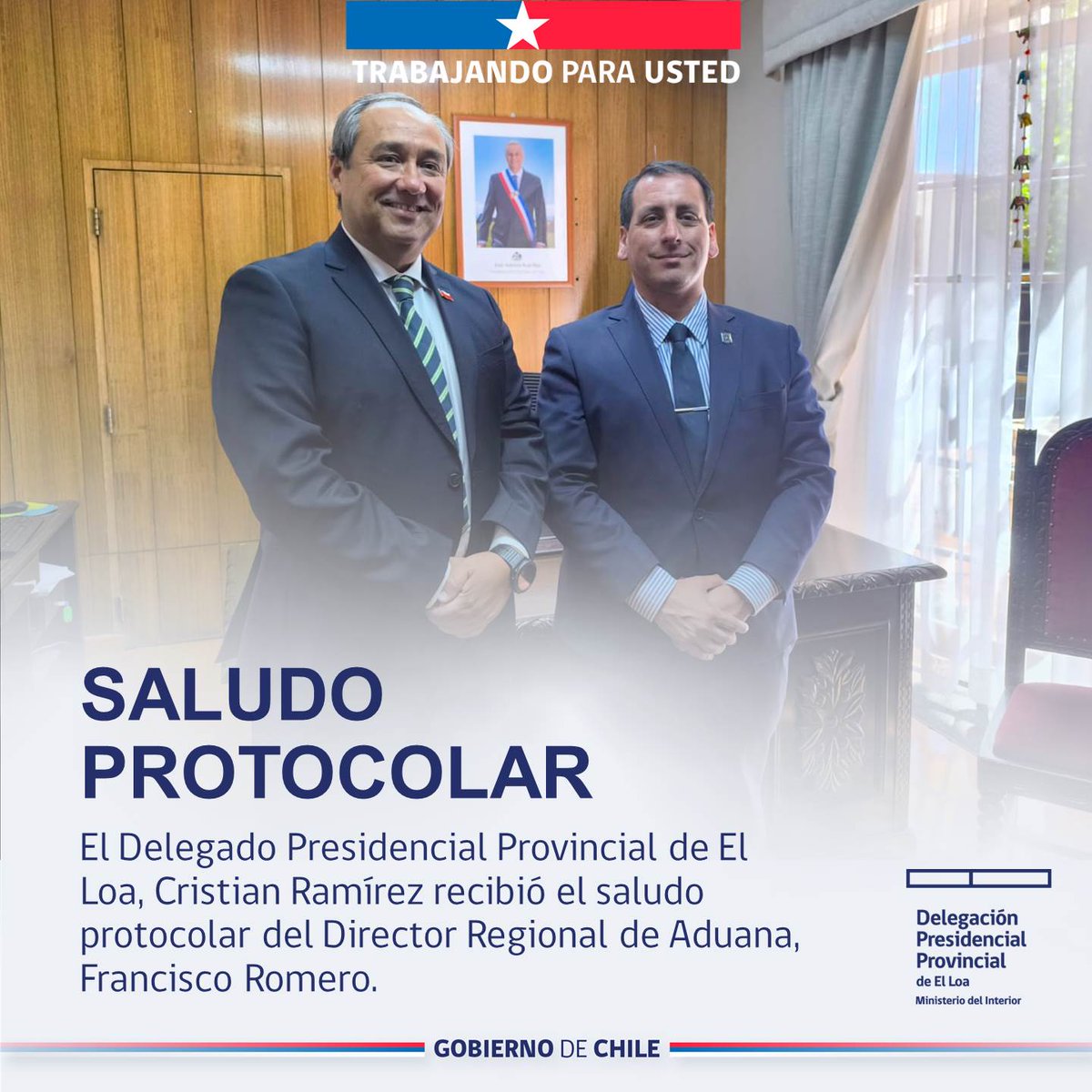 Delegación Presidencial Provincial de El Loa tweet media