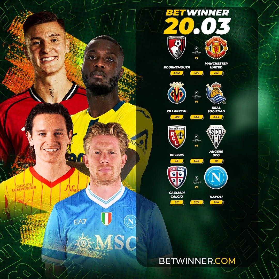 Tipsbets_'s tweet image. #BournemouthManchesterUnited
#VillarrealRealSociedad
#LensAngers
#CagliariNapoli
#Betwinner

bwredir.com/10ry