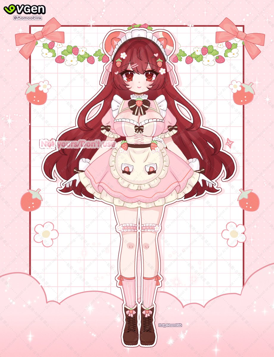 MomooPiink's tweet photo. ♡ ‧₊ 𝐂𝐮𝐬𝐭𝐨𝐦 𝐃𝐞𝐬𝐢𝐠𝐧 ‧₊˚ ♡  ✦
✦・ @PeachiePeeps 𖹭.ᐟ.ᐟ
ᴾˡᵉᵃˢᵉ ᵈᵒ ⁿᵒᵗ ᵘˢᵉ  

•┈୨♡୧┈•  
#Vtuber #VTuberEN #VtuberDesign
#VGen #VGenComm https://t.co/dMLeawpbKT