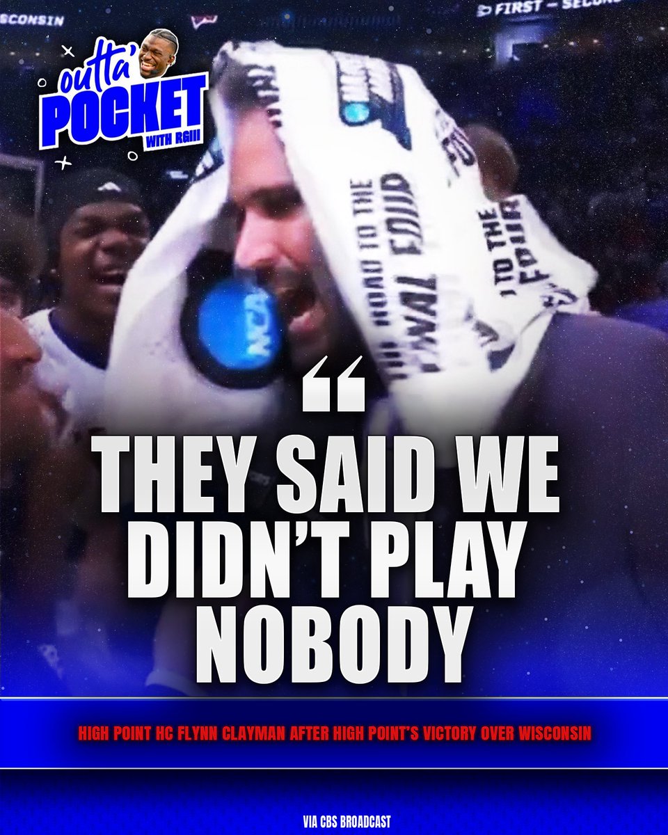 Outta Pocket with RGIII tweet media