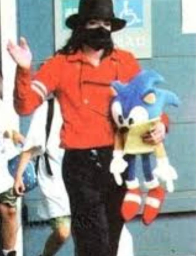 I feel like this Sonic plushie from the 90s has got to be one of the best Sonic plushies of all time in my opinion.

He's round, he even has his little pointy fingers and he's overall just so cute.

(It was so good even Micheal Jackson got it!)
