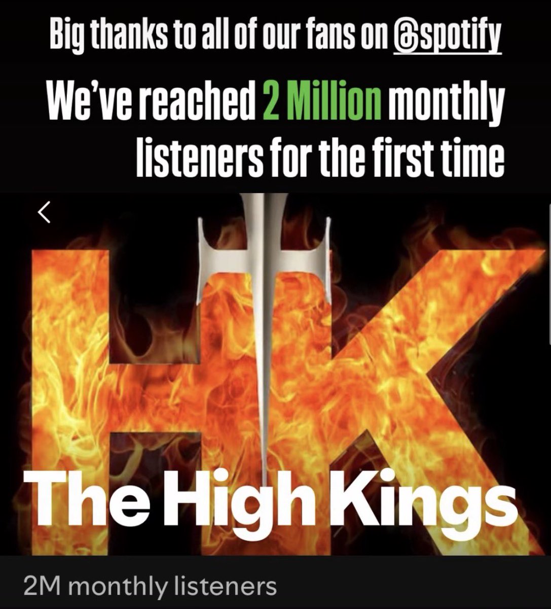 The High Kings tweet media