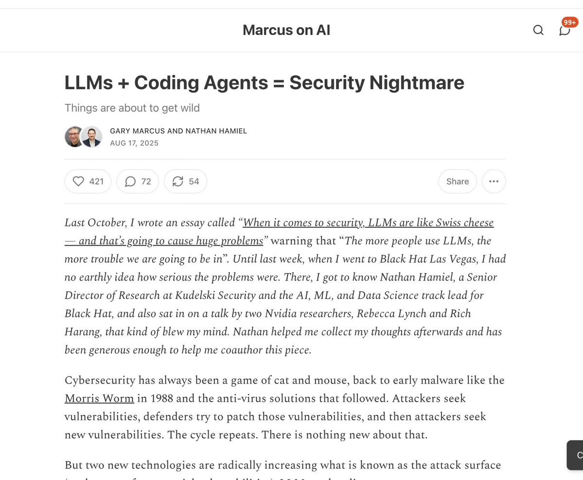 Gary Marcus tweet media