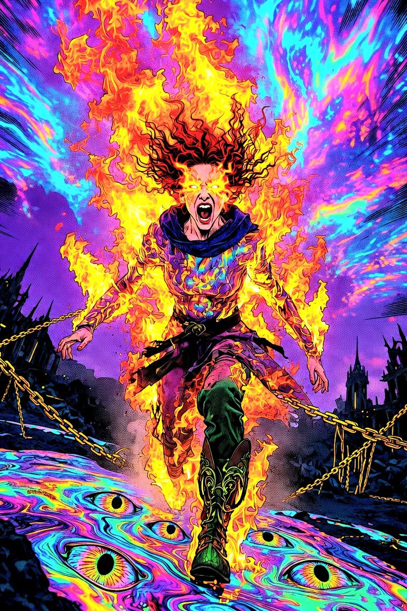 Psychedelic Girls and More! tweet media