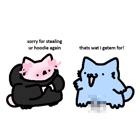 retarded blue cat tweet media