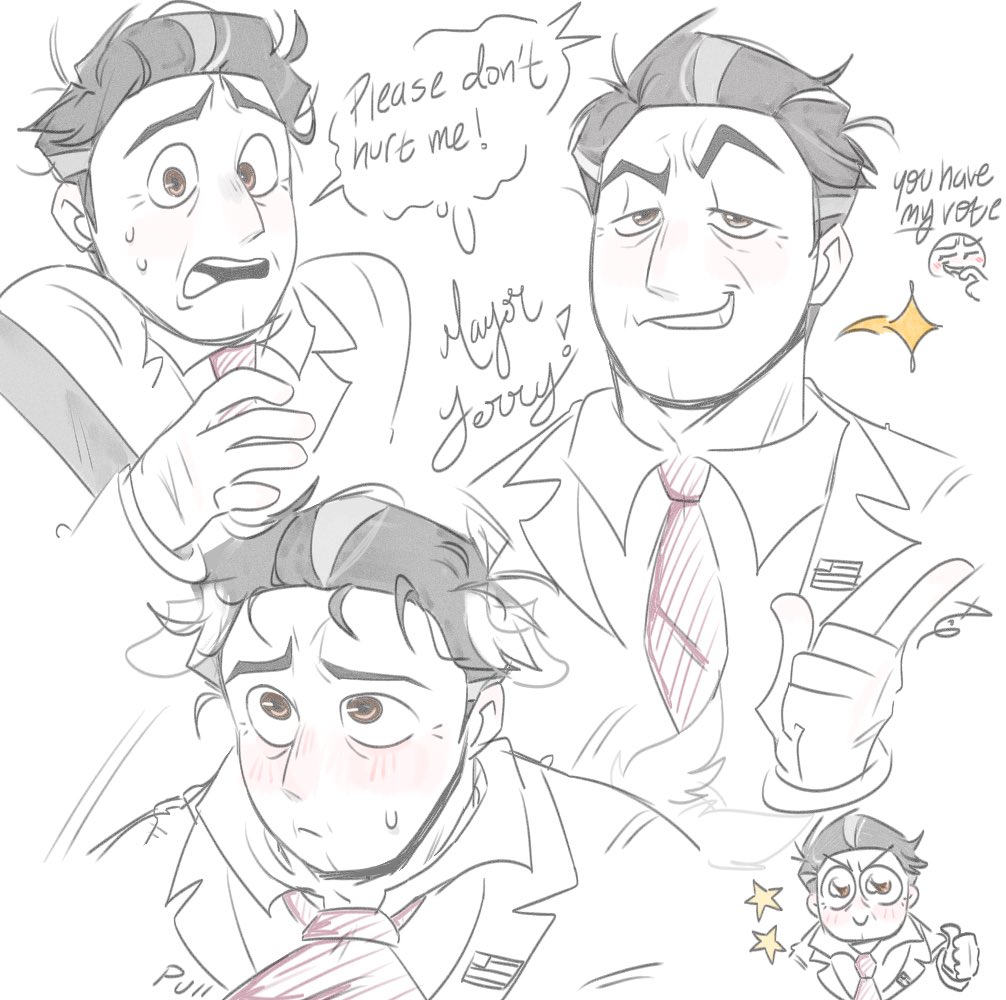 swyinajewel's tweet image. i haven’t even watched the movie yet and i’m already obsessed with him #Hoppers #mayorjerry
