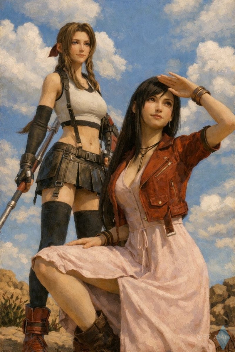dAIly Final Fantasy Art tweet media
