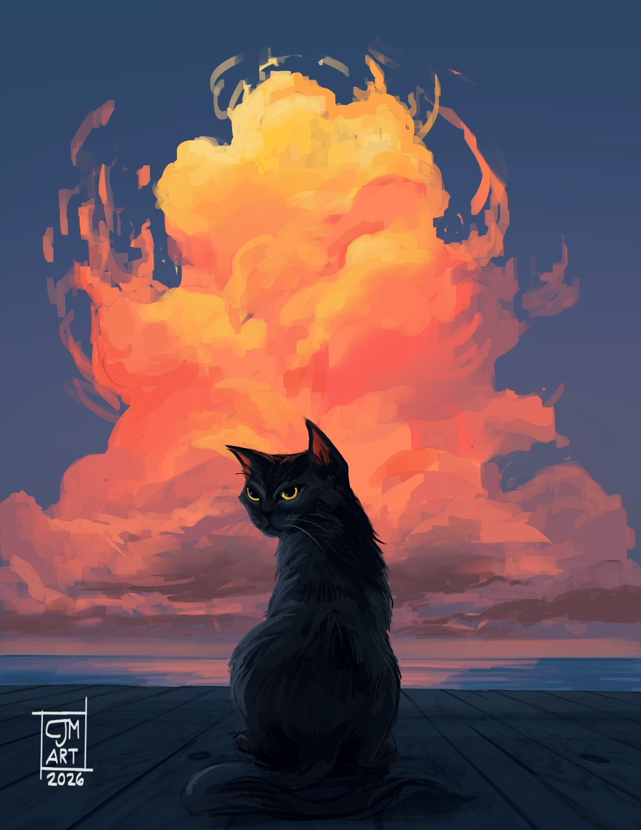 CJasonM_Art's tweet photo. Can cats aura farm?…I think so!
#artstudy #catstudy #digitalart https://t.co/G7VYhktH7i