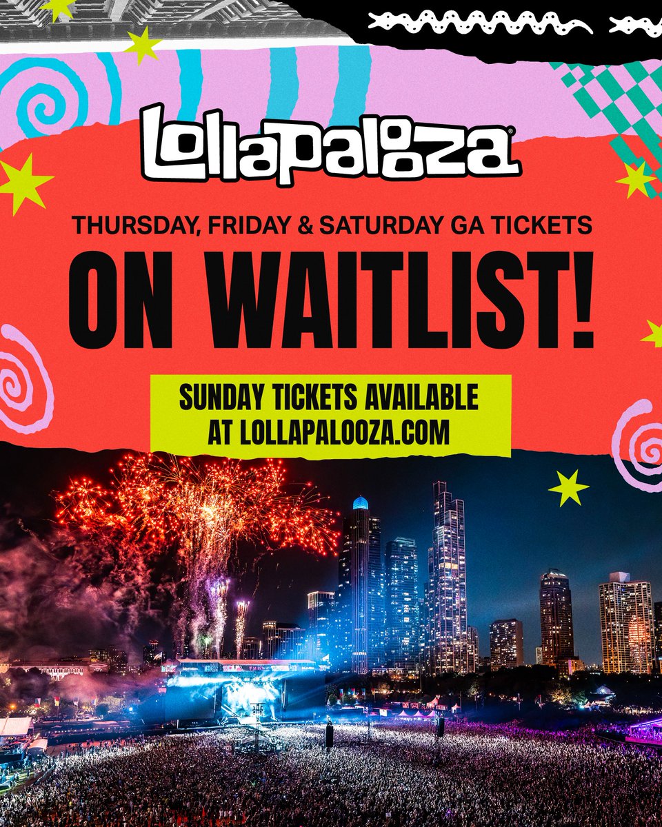 Lollapalooza tweet media