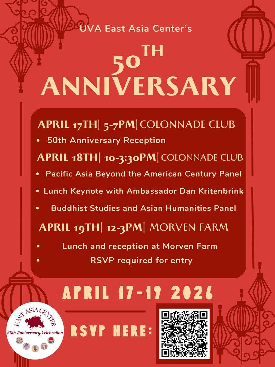 UVA East Asia Center tweet media