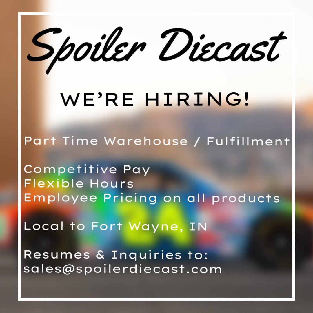 Spoiler Diecast tweet media