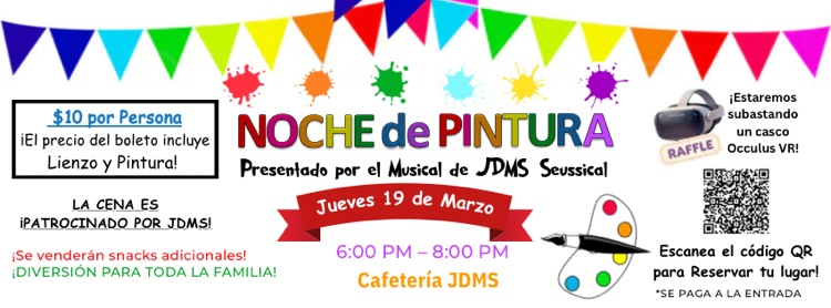 TheJEDMS's tweet photo. Please Join us for JDMS Paint Night! https://t.co/dNaSsb3PL2