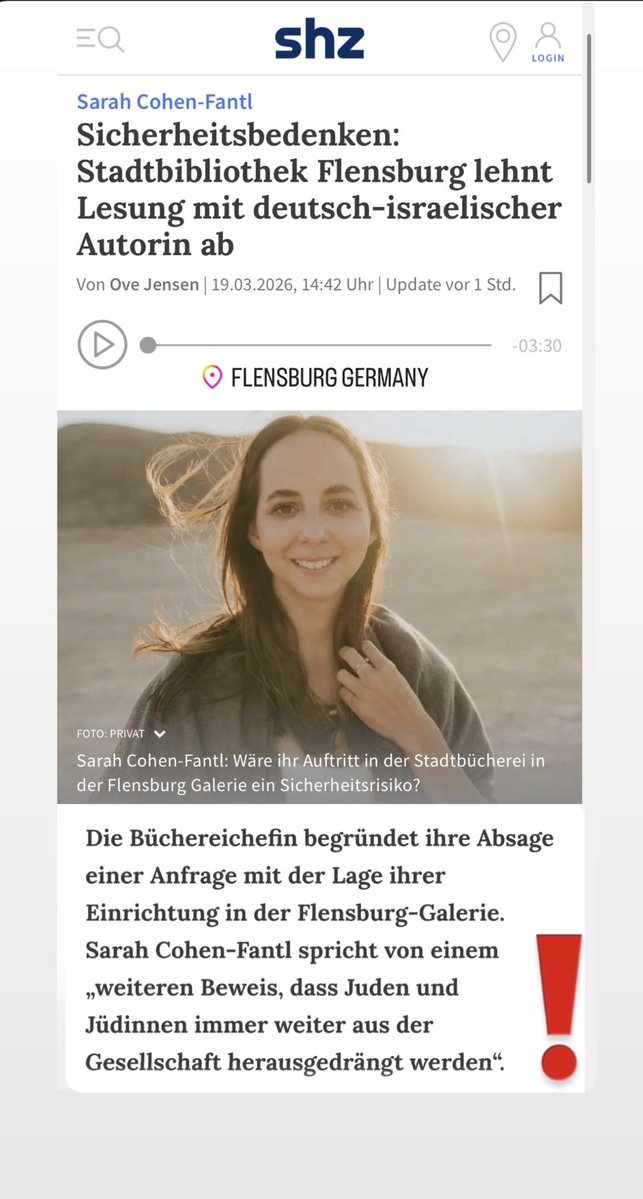 Sarah Cohen-Fantl tweet media