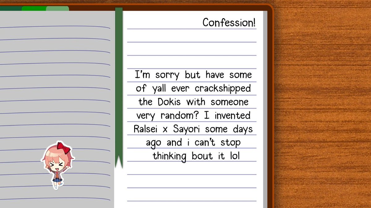 Doki Doki Literature Club Confessions tweet media