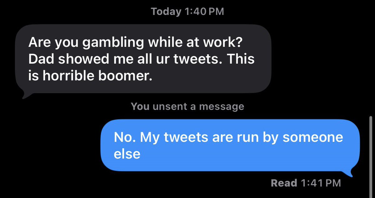 Boomer’s Bets tweet media