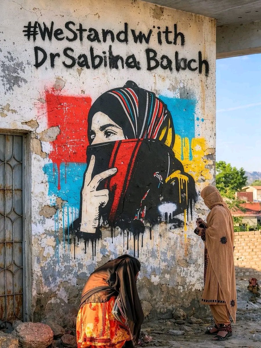 ShahidjanBloch's tweet photo. When someone asks me what is consistency courage Sincerity and to always stick to the goal ?

So in simple words Dr sabiha baloch.
#WeStandWithDrSabihaBaloch https://t.co/jjKCFbkFIR