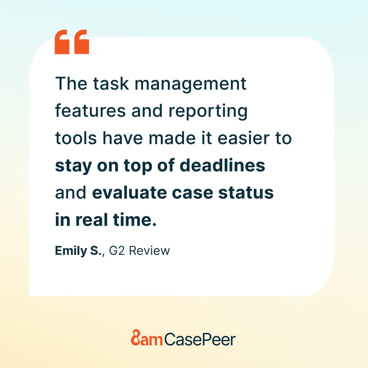 8am CasePeer tweet media