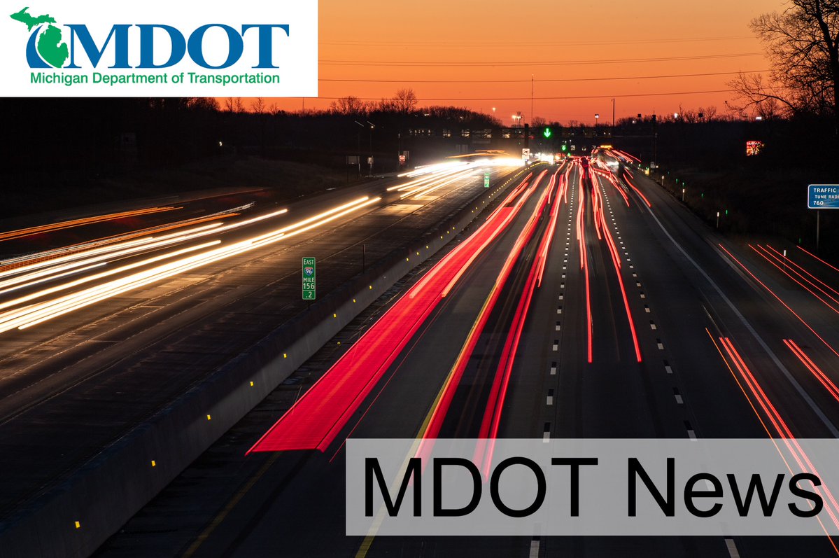 Michigan DOT tweet media