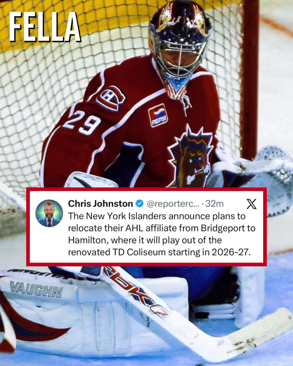 MissinCurfew's tweet image. The Hammer is getting their AHL team back! 

Via: @reporterchris | #Hamilton
