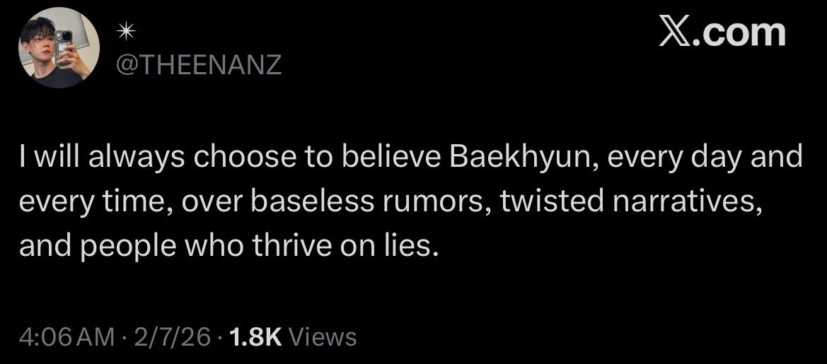 “baseless rumors”