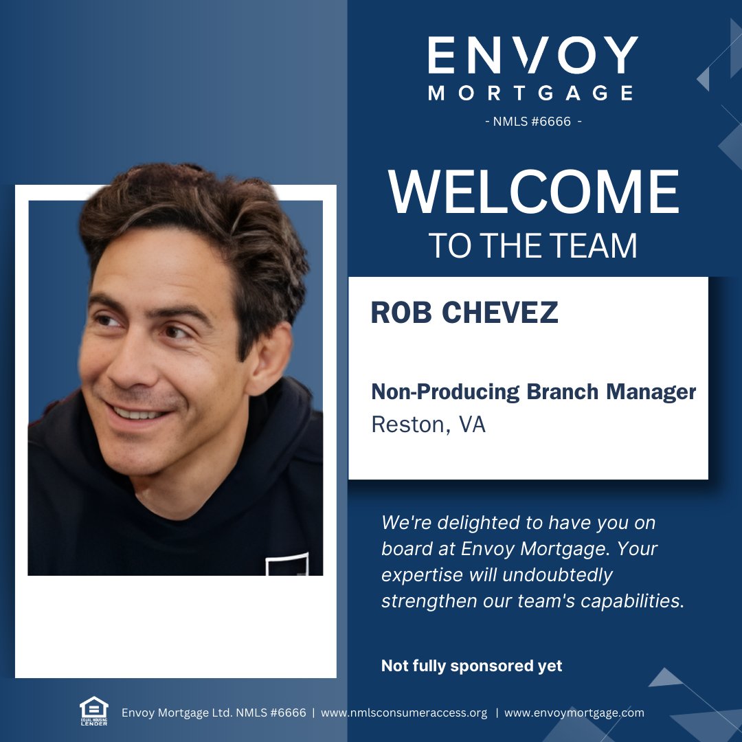 EnvoyMortgage's tweet image. Please join us in giving a warm “WELCOME TO THE ENVOY TEAM!!” to our new teammates 🙌

#Newteam #EnvoyTeam #WelcomeAboard #MortgageExperts #HomeBuying #TeamGrowth #2026Goals #Envoymortgage #Strong #Dreamhome #Happyhouse #Loanassistance